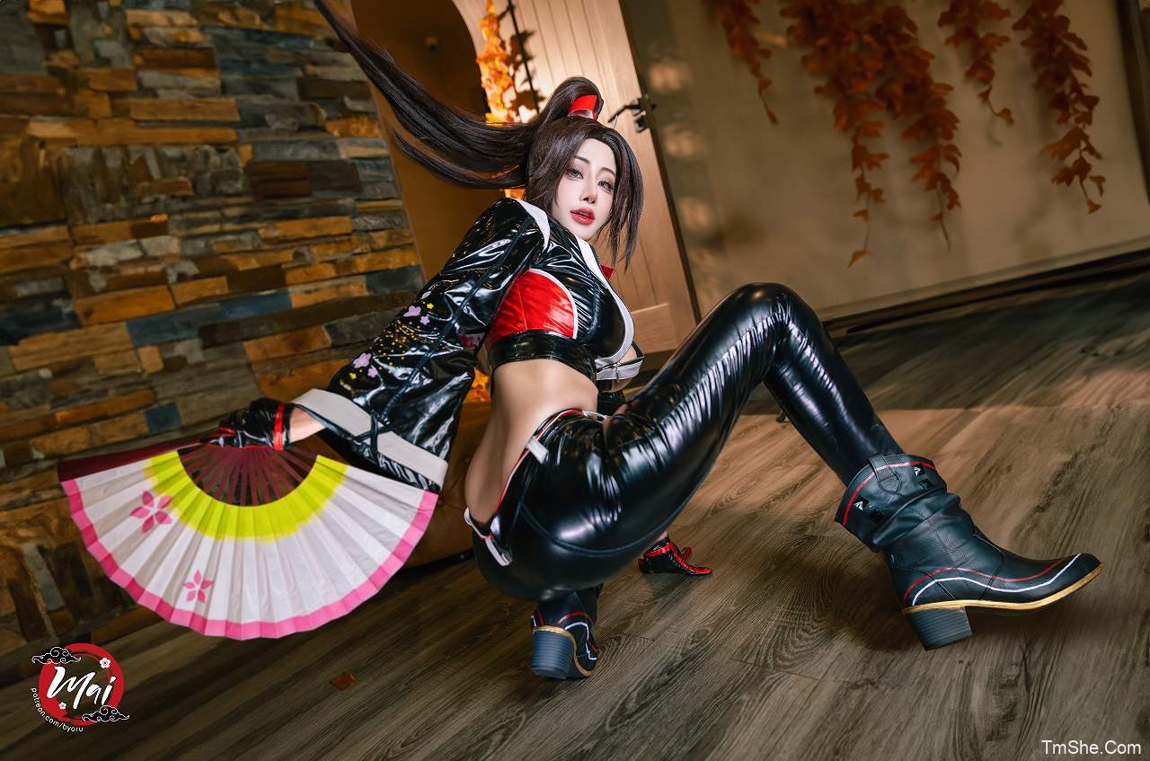 「Byoru」Mai Shiranui Black Outfit(47P/22V/2.55GB)