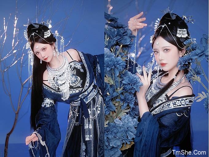 「Shika小鹿鹿」摄影作品 – 苗疆少女(21P/195MB)