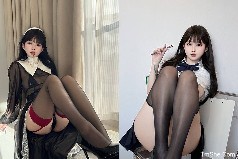 「是依酱吖」25年3月 – 生徒会长(130P/12V/1.98GB)