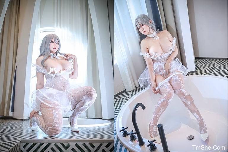 「狐裂裂」COS素材 – 想做你的天使(46P/12V/463MB)