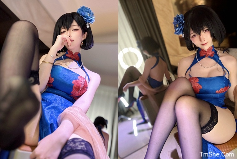 「一小央泽」COS素材 –  建武旗袍(94P/7V/2.28GB)