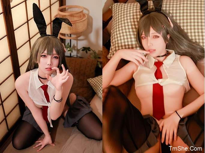 「小和甜酒」COS素材 – 麻衣学姐逆JK(115P/1V/2.38GB)