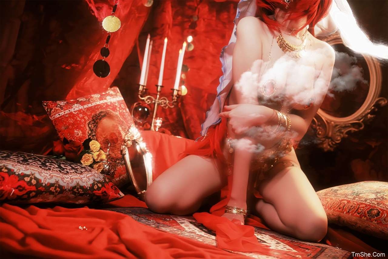 「初代猫猫」原神 – 妮露沙漠舞姬(25P/711MB)