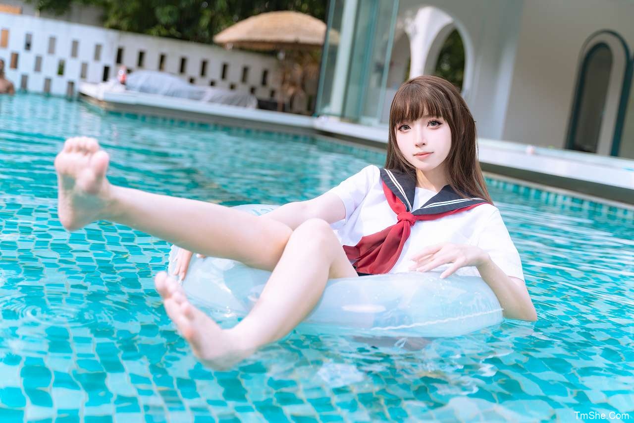 「祖木子」JK雇佣兵 + 泳池JK(35P/346MB)