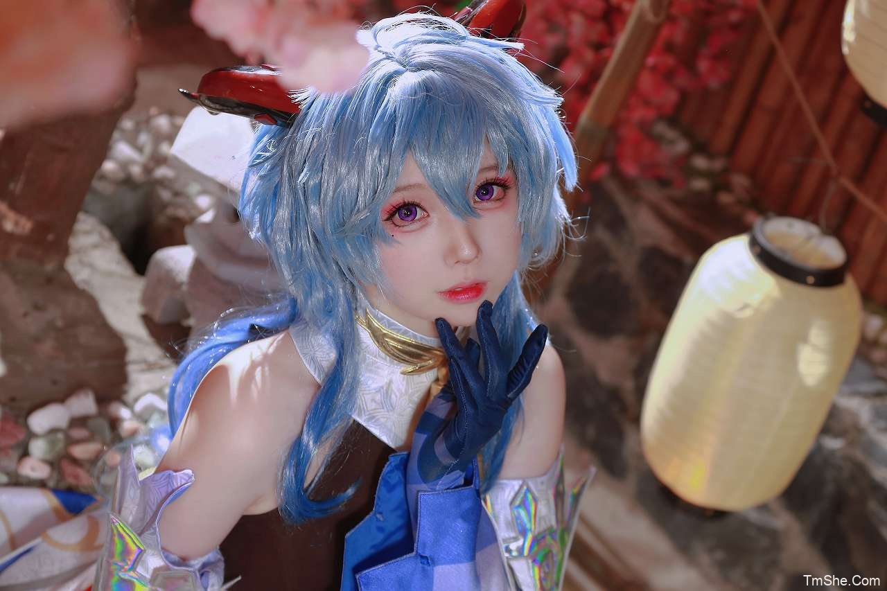 「幼蓝蓝」绘画素材 甘雨 + 甘雨礼服(27P/425MB)