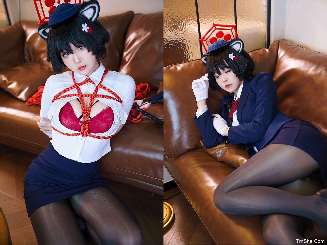 「miko酱」COS素材 – 导游椿(29P/2.35GB)