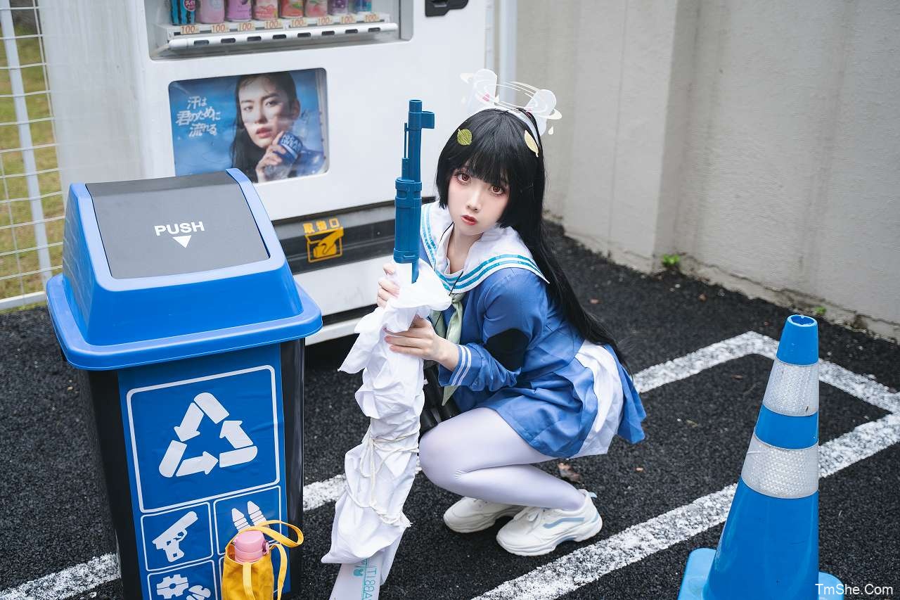 「小和甜酒」COS素材 – 蔚蓝档案 垃圾兔原皮(81P/1V/1.05GB)