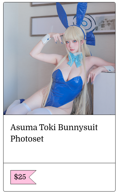 (Wendydydydy’s)酱油 - Asuma Toki Bunnysuit(17P/407MB)-猫萌