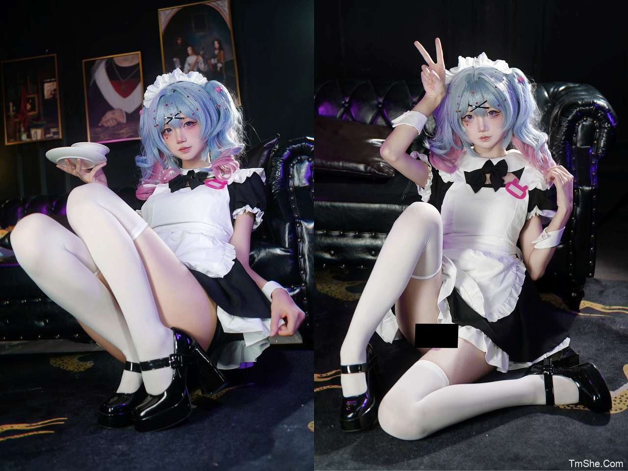 「五更百鬼」7月舰长 – 兔子洞女仆(15P/27MB)