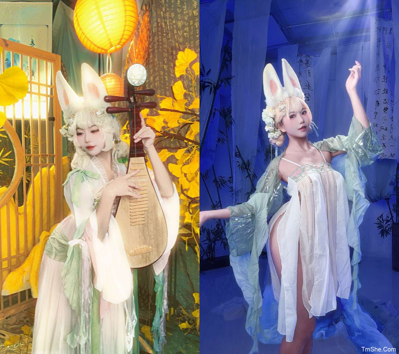 「野良猫」COS素材 – 中秋玉兔(52P/4V/2.35GB)