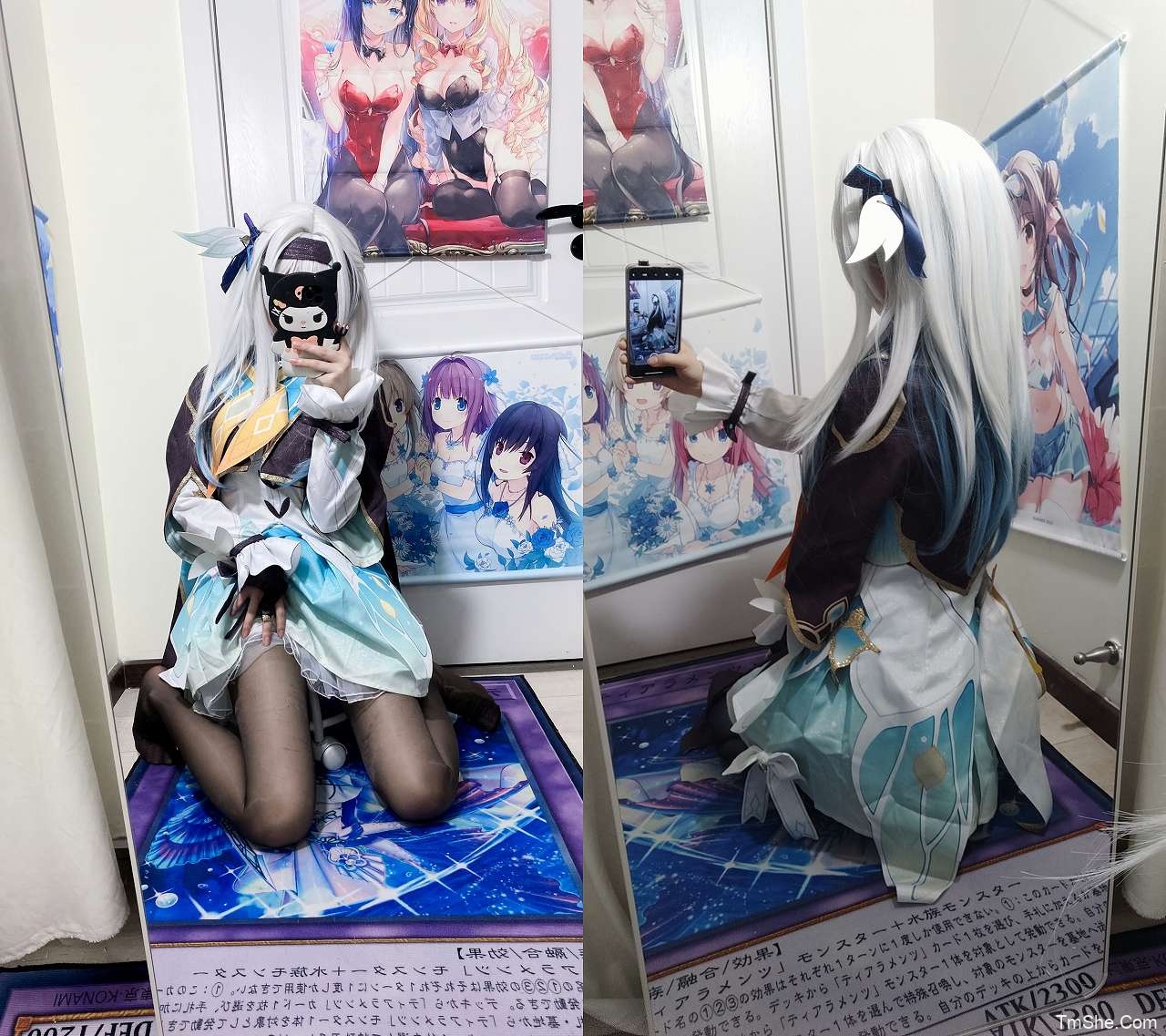 「白栎Shirly」绘画参考 – 流萤 原皮仲夏夜(76P/11V/1.75GB)