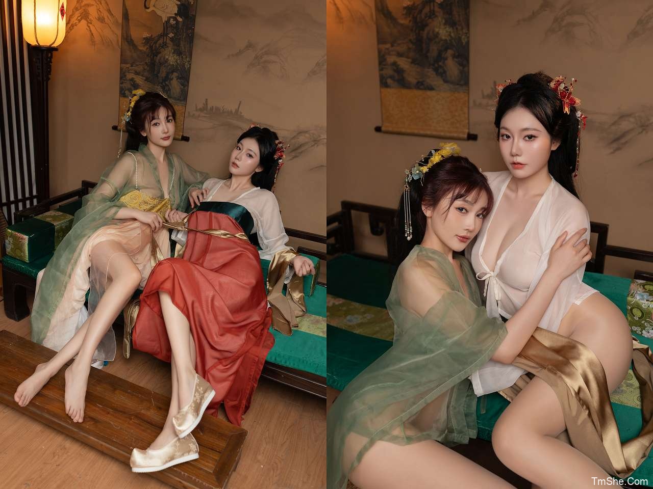 「陆萱萱&安然anran」内购 视图 – 闺蜜古风(105P/3V/2.86GB)