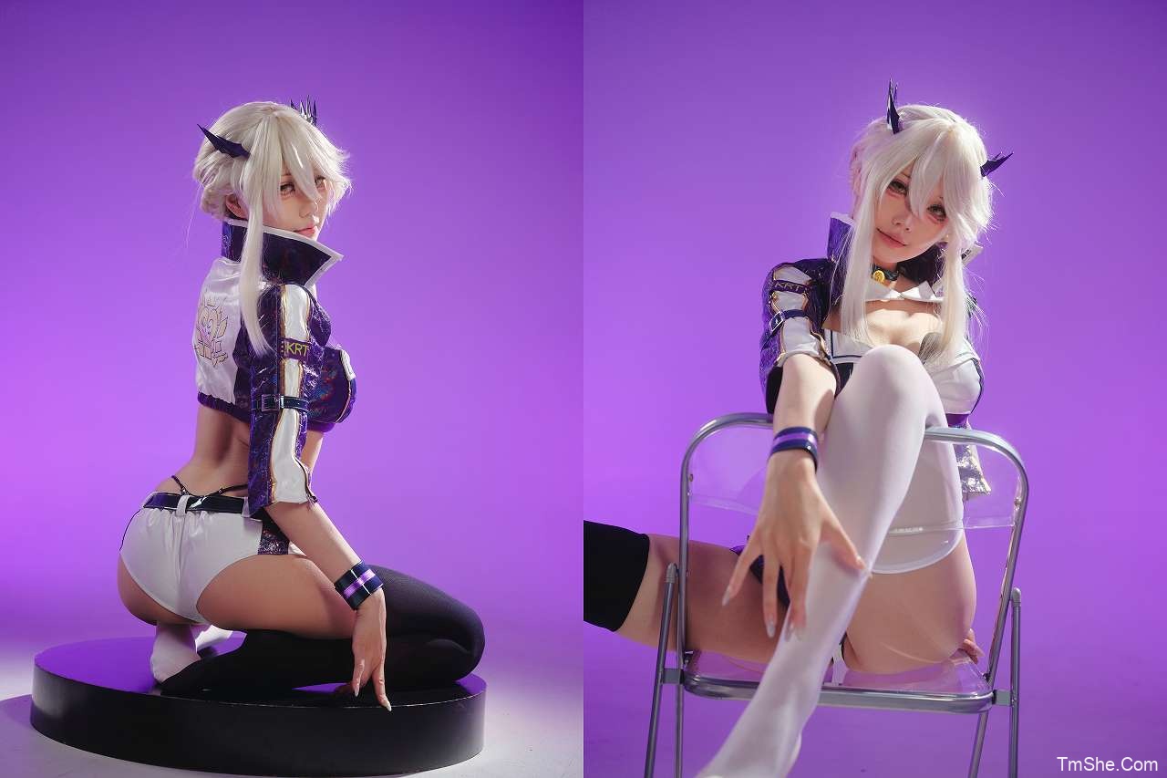 「湖里狸里狸」COS作品 – 黑枪呆赛车服(30P/215MB)