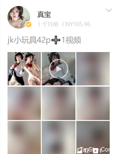 「真宝」摄影素材 – JK小玩具(42P/1V/443MB)-猫萌