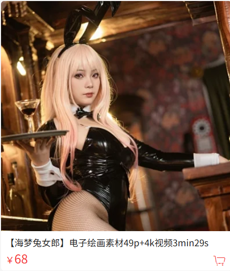 「珟_珏Dita」绘画素材 – 海梦兔女郎(49P/1V/2.30GB)-猫萌