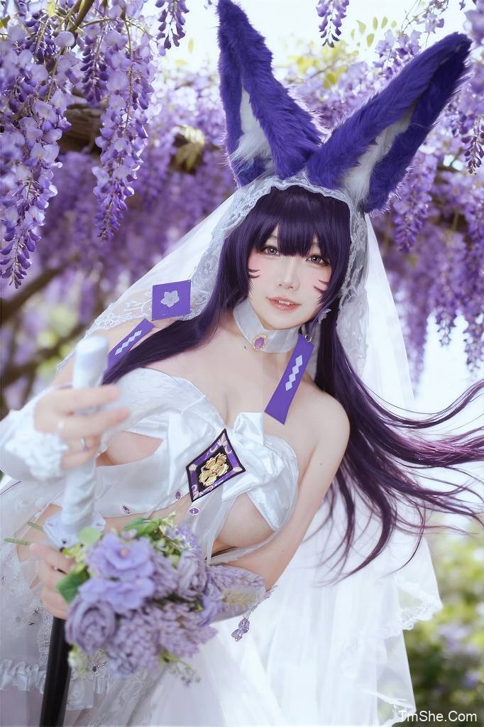 「阿半今天很开心」武藏誓约花嫁 – 婚纱(75P/1.1GB)-图萌社