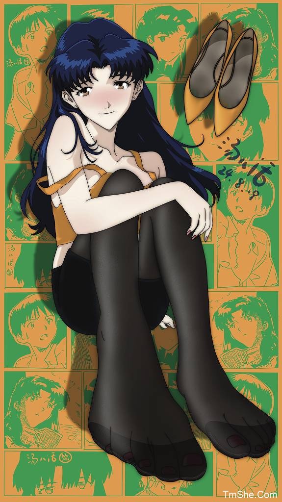 B站(汤儿话)充电 绘画素材 - EVA葛城美里-图萌社