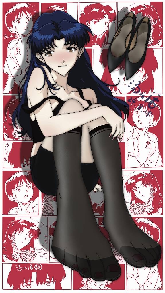 B站(汤儿话)充电 绘画素材 - EVA葛城美里-图萌社