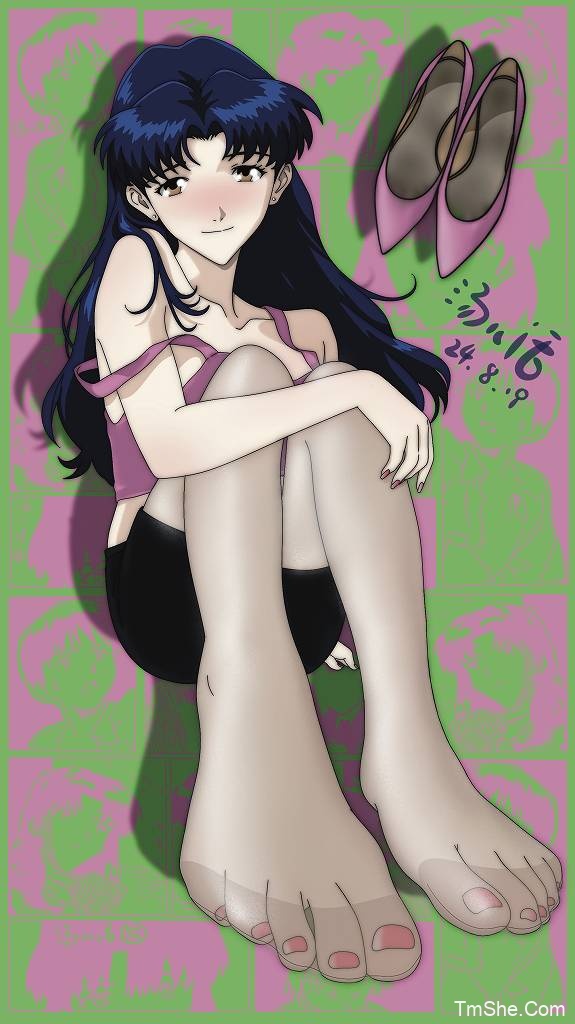 B站(汤儿话)充电 绘画素材 - EVA葛城美里-图萌社