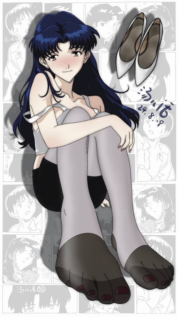 B站(汤儿话)充电 绘画素材 - EVA葛城美里-图萌社