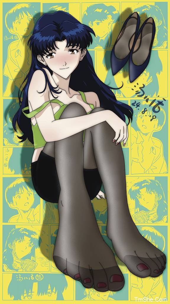 B站(汤儿话)充电 绘画素材 - EVA葛城美里-图萌社