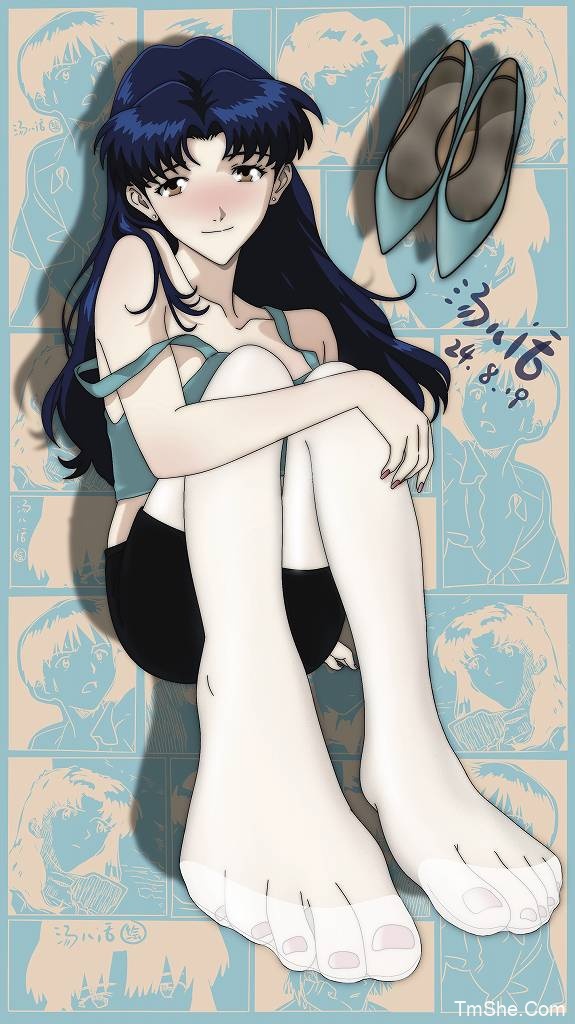 B站(汤儿话)充电 绘画素材 - EVA葛城美里-图萌社
