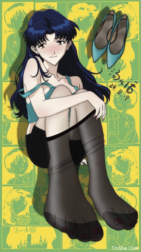 B站(汤儿话)充电 绘画素材 - EVA葛城美里-图萌社