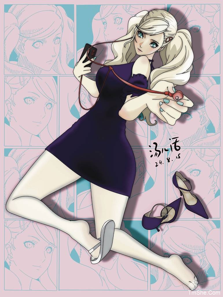 B站(汤儿话)充电 绘画素材 – P5高卷杏