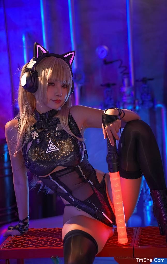 「Neko-薇薇」电子素材 – 赛博猫猫(42P/429MB)-图萌社