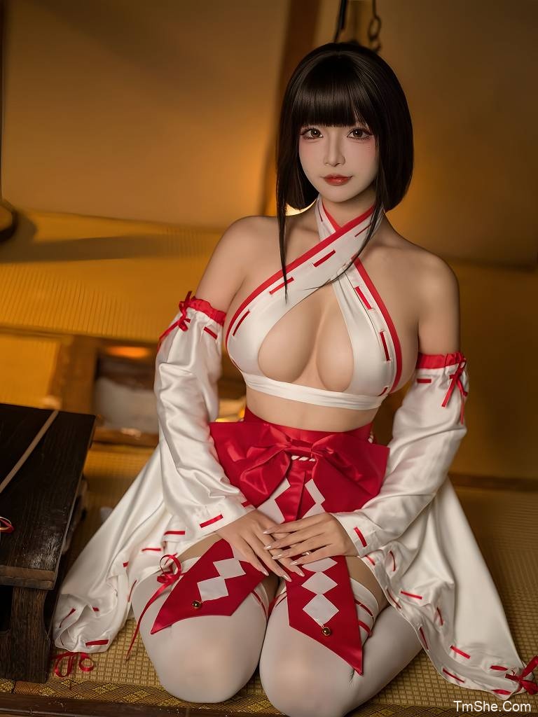 「yuuhui玉汇」图集 - 神乐巫女の试炼(138P/3V/1.35GB)-图萌社