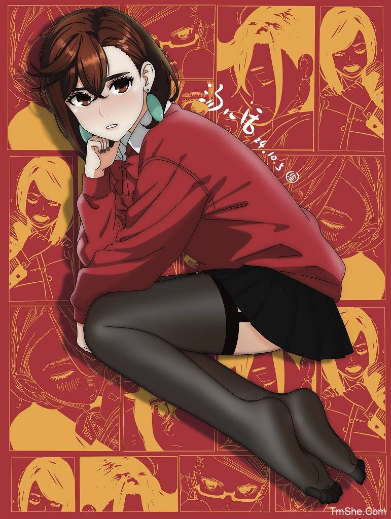 B站(汤儿话)充电 绘画素材 – 胆大党 绫濑桃-图萌社