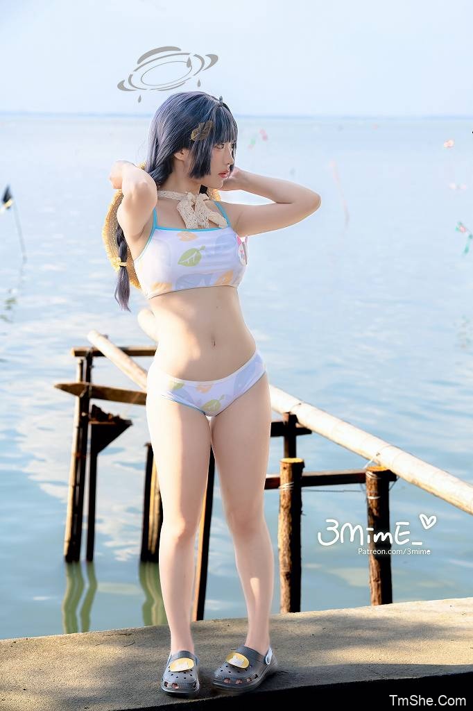 「弥美Mime」碧蓝档案 – 美游 泳装(48P/227MB)-图萌社