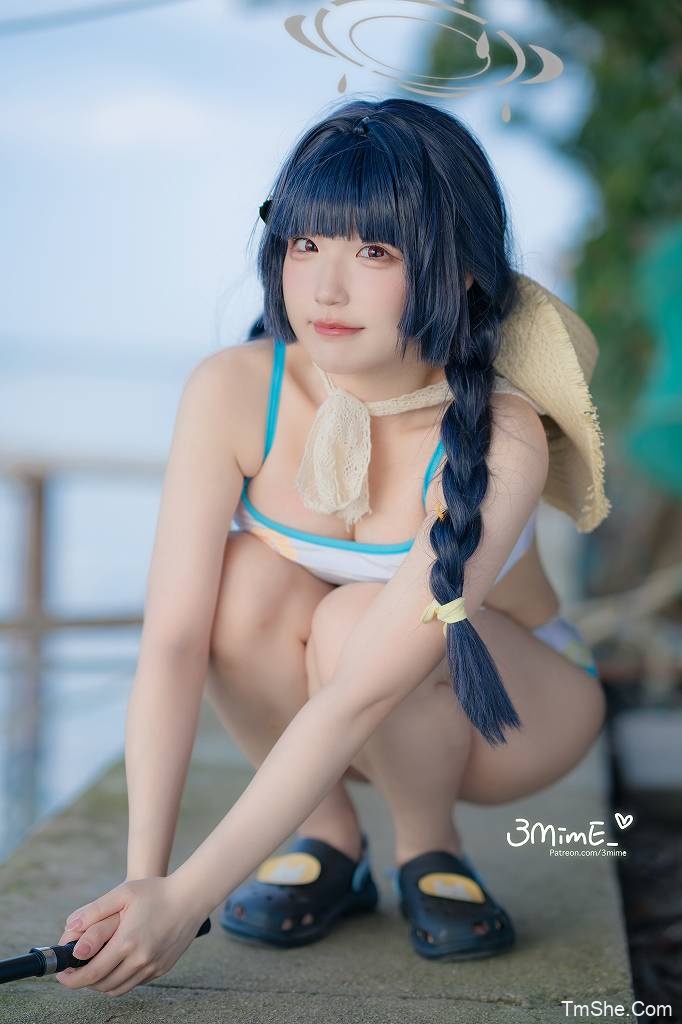 「弥美Mime」碧蓝档案 – 美游 泳装(48P/227MB)-图萌社