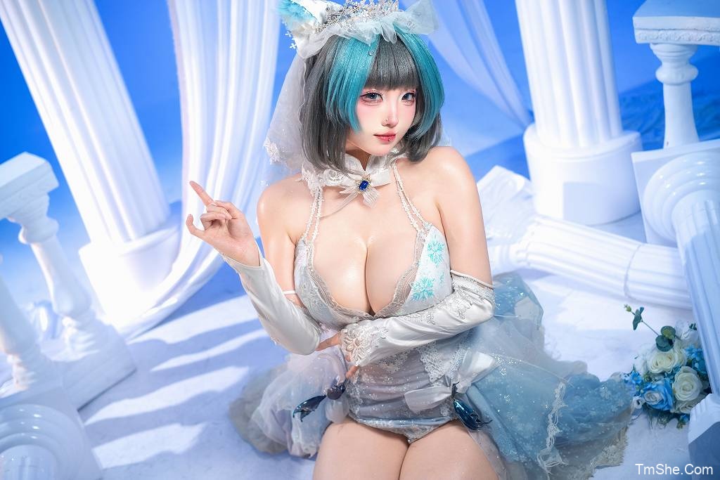 「soso嗖嗖」电子素材 – 柴郡花嫁(42P/1.13GB)-图萌社