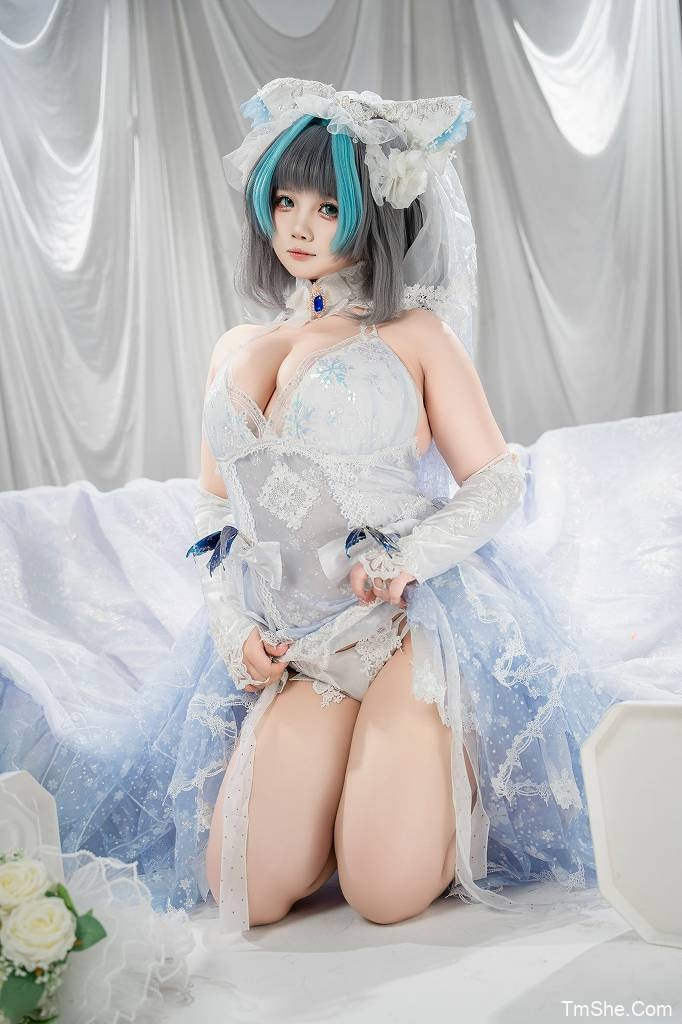 「宝钡bei」碧蓝航线 – 柴郡 誓约花嫁(42P/495MB)-图萌社