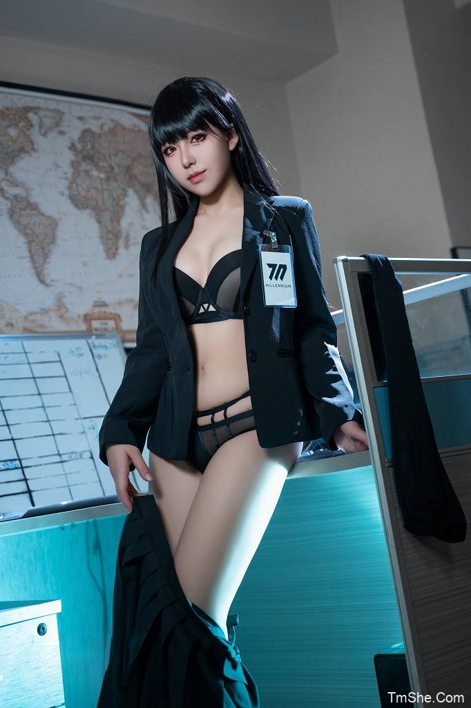 涩氨酸(虎森森) 蔚蓝档案 – 调月莉音(35P/201MB)-图萌社