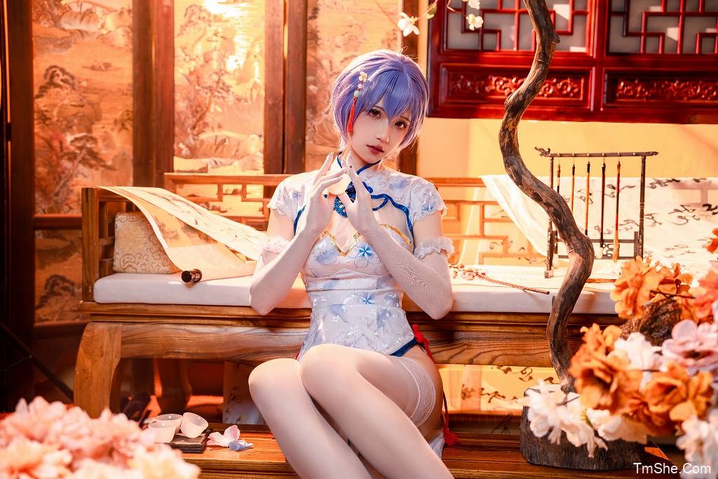 「FiHANNA」电子素材 – 绫波丽 旗袍(30P/772MB)