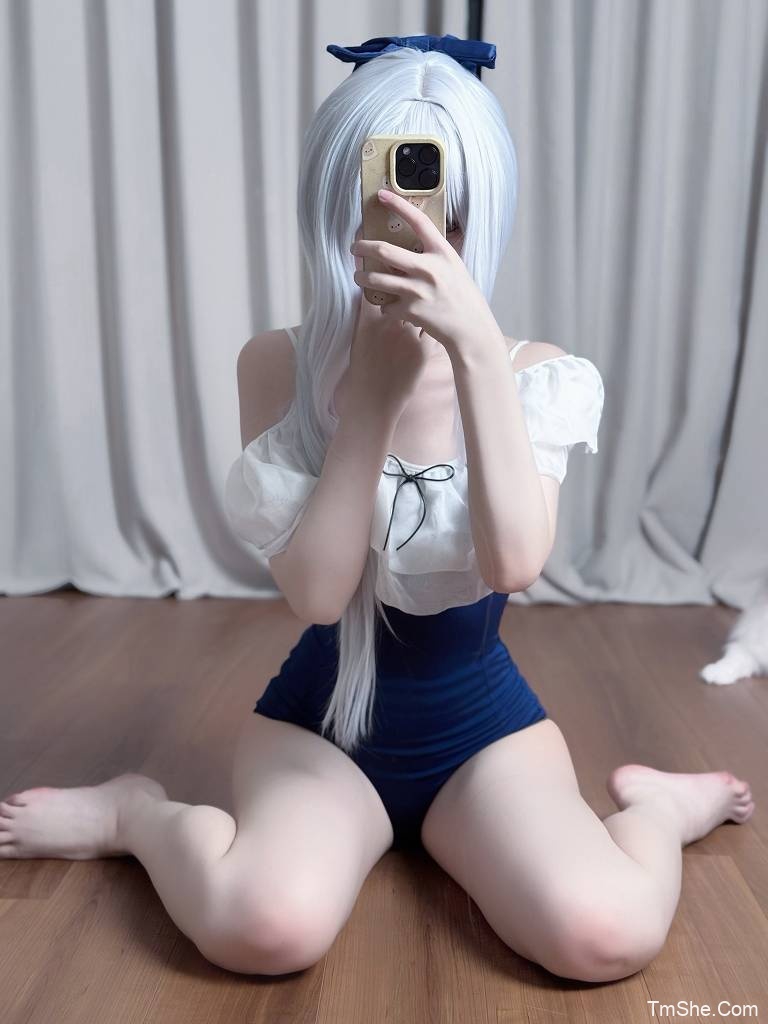 「幼愛Youmeko」蔚蓝档案 – 月雪宫子(34P/125MB)-图萌社